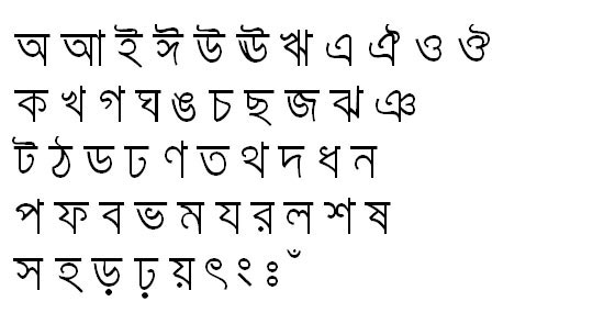 KarnaphuliMJ Bangla Font