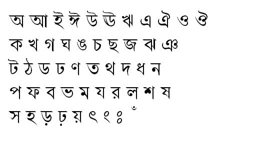 ChondanaMJ Bangla Font