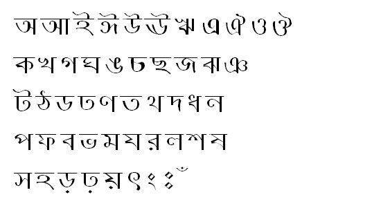 NorsundaMJ Bangla Font