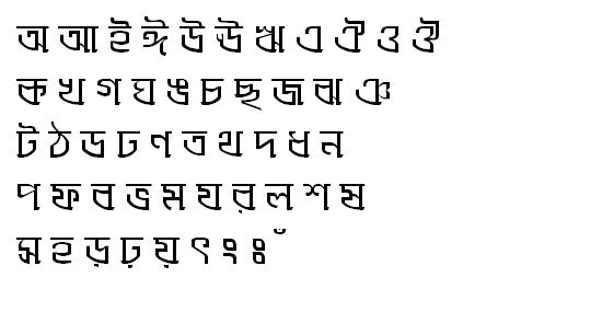 SugondhaMJ Bangla Font