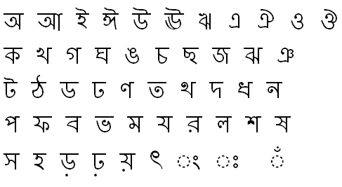 Vrindab Bangla Font