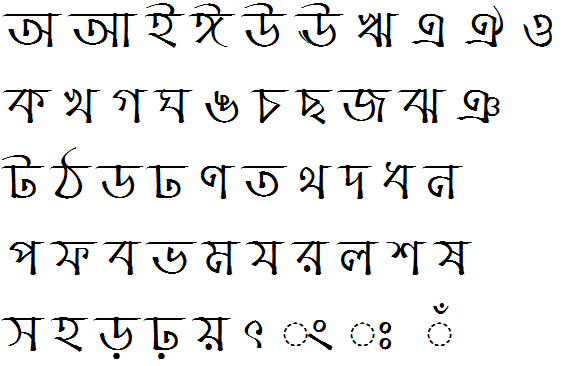 Charu Chandan Unicode Bangla Font