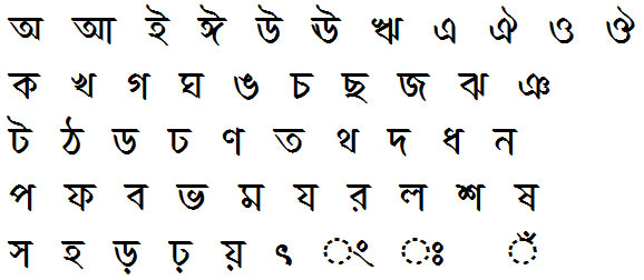 Hortuki Bangla Font