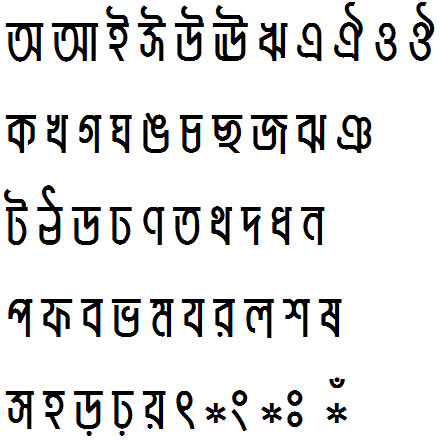 Madhukori Bangla Font