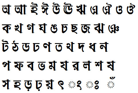 Vidyasagar Bangla Font